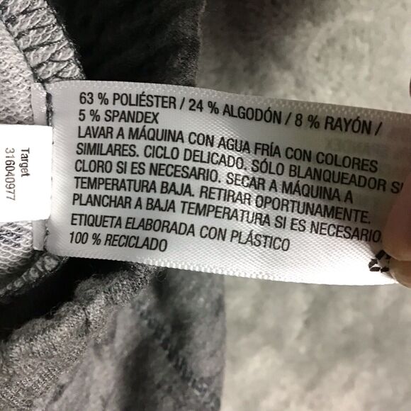 Knox Rose Women’s Star Print Jogger Sweatpants Size Large Coal Grey Lounge Pants - Picture 5 of 16